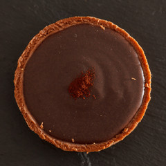 chocolate tart
