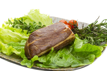 Smoked beef