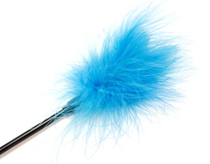 Blue Feathered Stick - sex toy