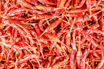 Dried red hot chili