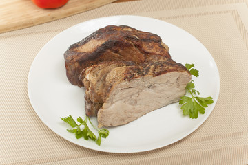 cold boiled pork