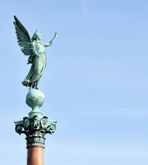 Angel statue in Copenhagen  Denkamrk