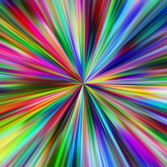 Abstract vibrant colors explosion.