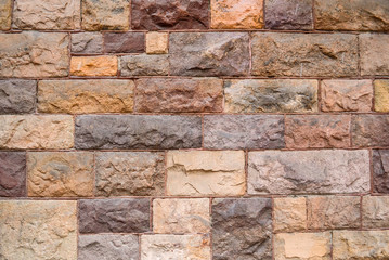 Background of modern stone wall