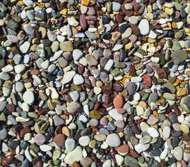 Beach stones background