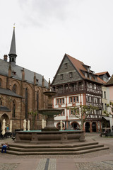 Fototapeta premium Marktplatz in Neustadt an der Weinstraße