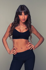 Fototapeta premium Beautiful healthy fitness woman