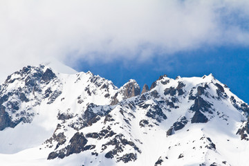 Fototapeta na wymiar Paysage de haute montagne