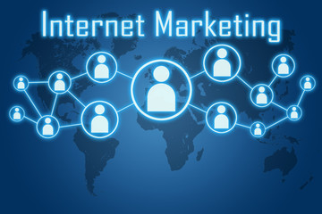 internet marketing concept