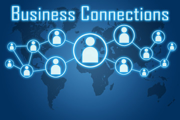pressing business connections icon