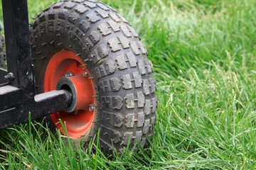 Fototapeta premium Wheel parts