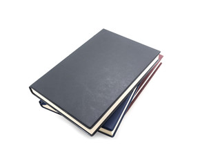 black book isolated on white background