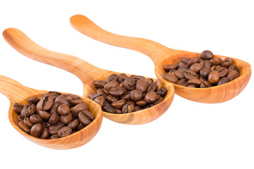 Obraz premium spoon with coffee