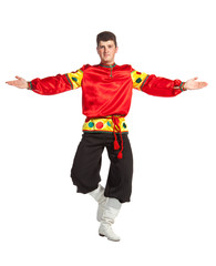Russian folk dancer