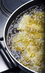 Cooking Potato chips