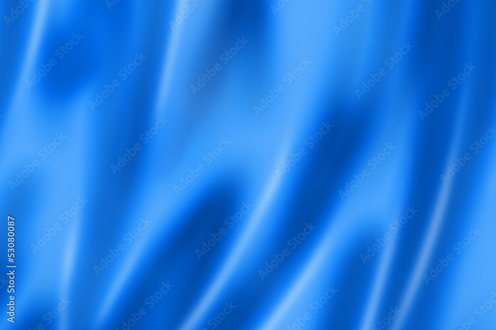 Wall mural blue satin texture