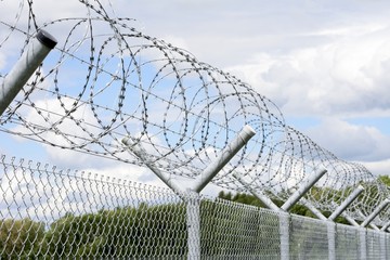 Barbed Wire Fence