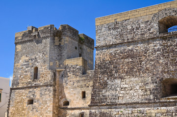 Castle of Castro. Puglia. Italy.