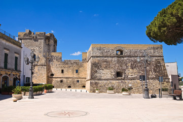 Castle of Castro. Puglia. Italy.
