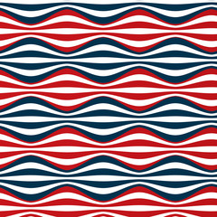 seamless red blue stripes