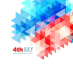 Obraz premium abstract 4th of july design