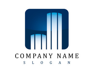 Reak estate blue design