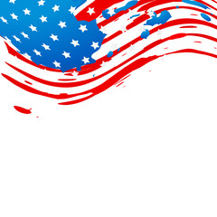 creative american flag