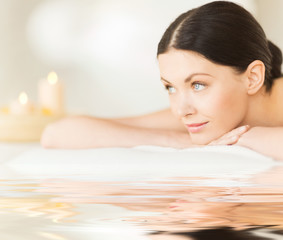 woman in spa