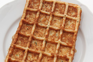 Une gaufre apéritive