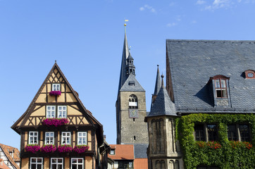 Stadt Quedlinburg im Harz (Deutschland)