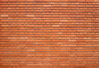 Perfect brick wall background