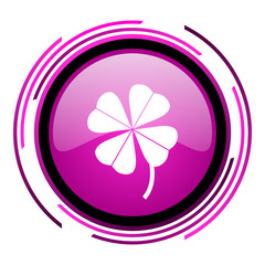 four-leaf clover icon