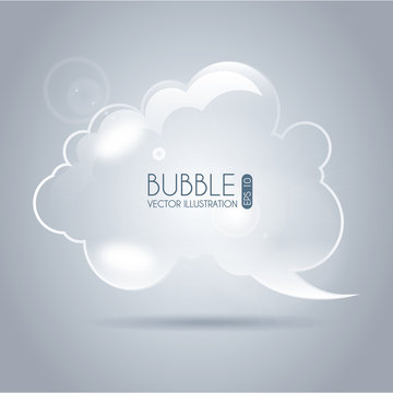 bubble icon cloud