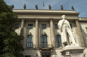 Naklejka premium Berlin, Germany - Humboldt-University