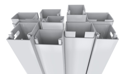 Obraz premium Plastic wiring duct