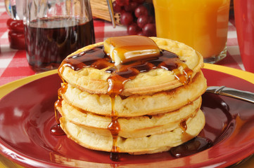 Buttermilk waffles