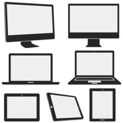 Electronic Device Icons © Giraphics