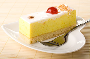 lemon souffle cake