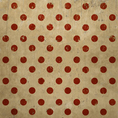 Vintage abstract background, polka dots, grunge texture