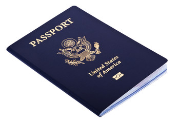 Isolated American Passport