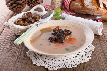 mushroom soup