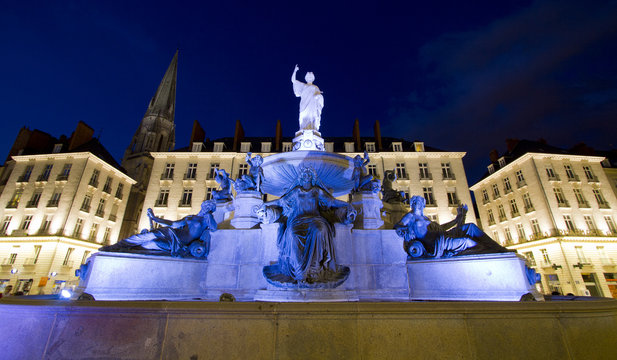 Fontaine de la place Royale de Nantes