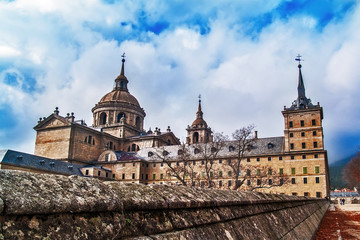 El Escorial Monastery back