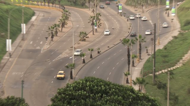 Verkehr in Lima, Peru