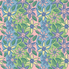 Free-Form Floral Pattern