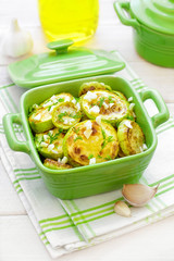 Fried zucchini