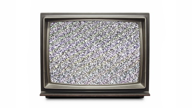 Noise of old television