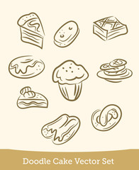doodle cake set