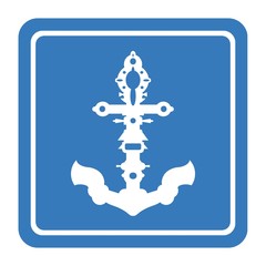 Ancre dans un panneau