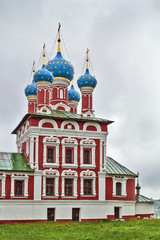 Fototapeta na wymiar Church of tsarevitch Dmitry on blood, Uglich